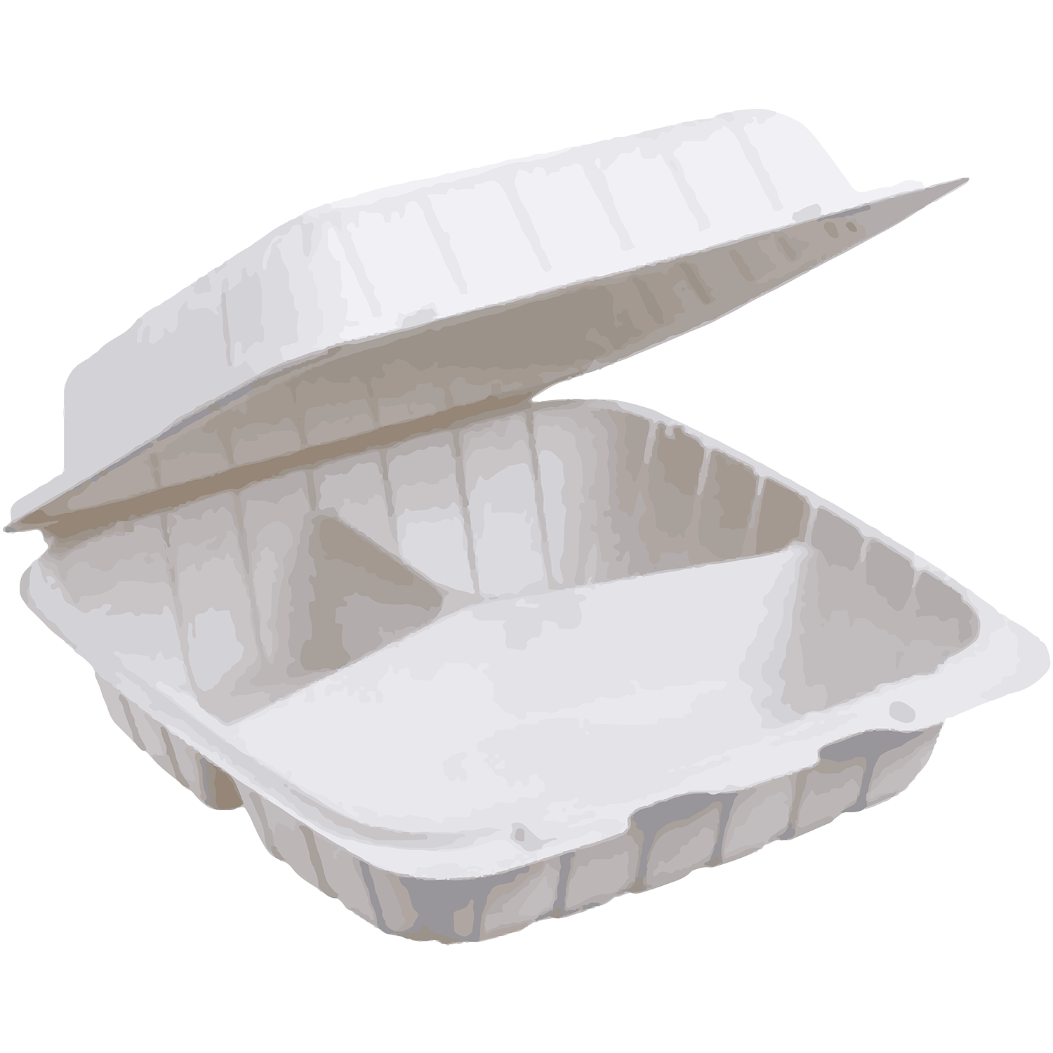 Plastic clamshell
